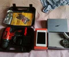 Troco Sony xperia E3 nota e garantia + relÃ³gio novo parafusadeira por celular - 4