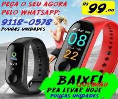 Smart band M3 Pulseira Inteligente bluetooth notificaÃ§Ãµes do smartphone