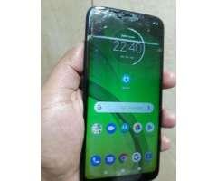 Moto g7 power 32gb 3ram 4g biometria tv digital ( tela trincada funcionando tudo )