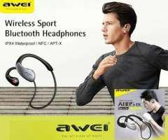 Fone de Ouvido Awei A885BL Bluetooth sem fio para esporte - 3