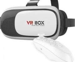 Ã“culos de realidade virtual 3D + controle Bluetooth - 3