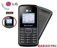 Celular Lg B220 Dual Sim Original com RÃ¡dio Fm Lanterna Novo