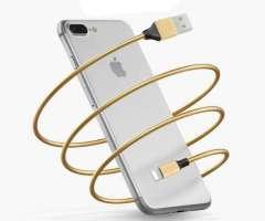 Cabo Usb Carregador Iphone Lightning Metalico 1 metro H`maston