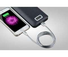 Cabo Usb Carregador Iphone Lightning Metalico 1 metro H`maston - 3