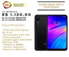 Xiaomi Redmi Note 7 com 4Gb Ram + 64Gb ROM