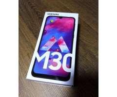 Samsung Galaxy M30 Preto 64GB, Garantia 1 ano + NF, CÃ¢mera Tripla, 4gb Ram, Lacrado