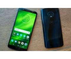 Moto G6 plus 64 gb. Azul indigo com nota e acessÃ³rios