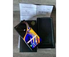 Note 9 128 Gigas Azul Completo Com Nota Fiscal Na Garantia Divido No CartÃ£o