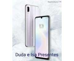 Celular Xiaomi note 7 64gb/4gb azul neptune novo na caixa lacrada + brinde. torro - 2