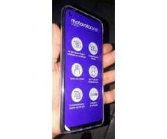 Moto one vision 128gb dual chips 4gb ram azul cÃ¢m.48mp zero s/uso